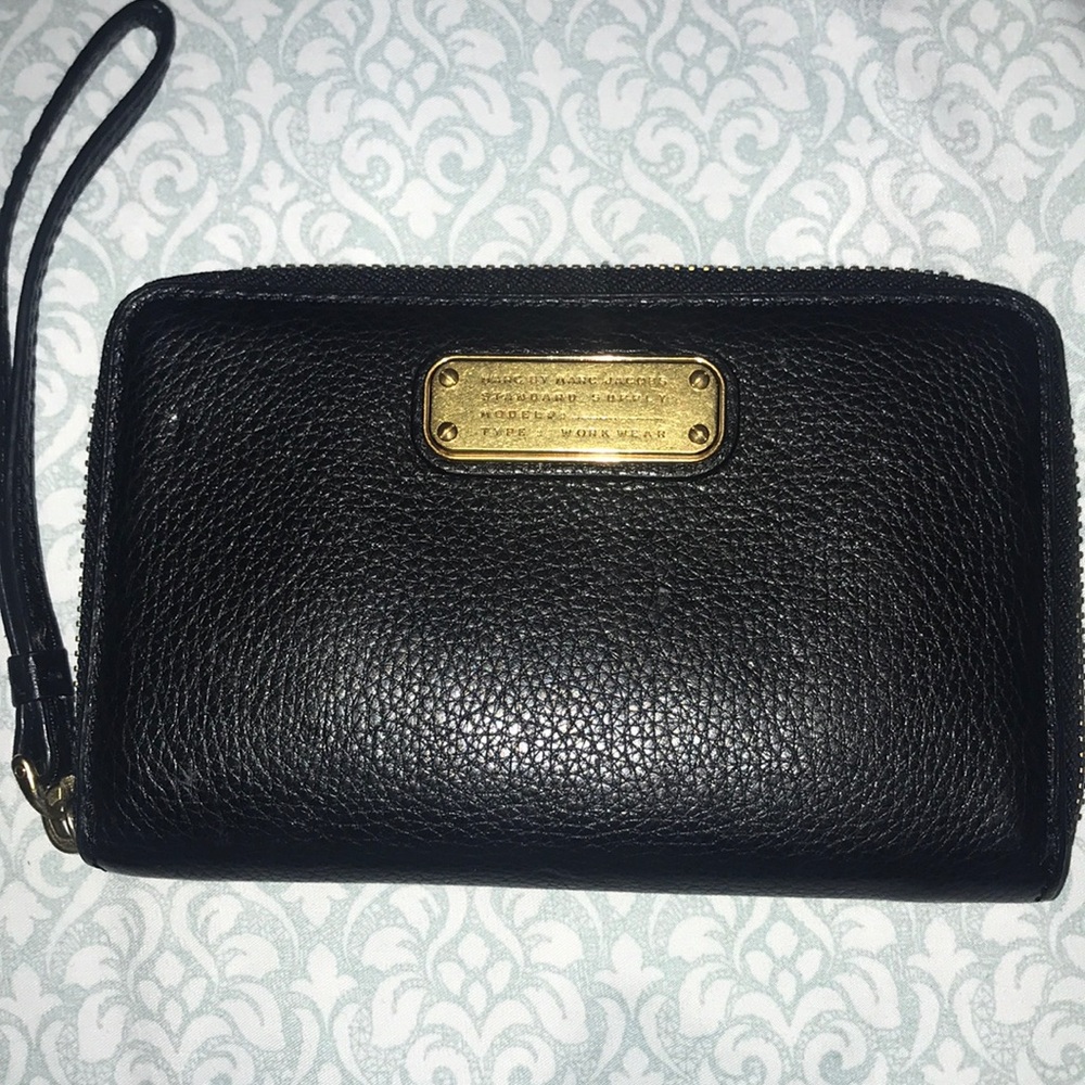 Marc by Marc Jacobs black leather wallet